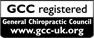 General Chiropractic Council Registered